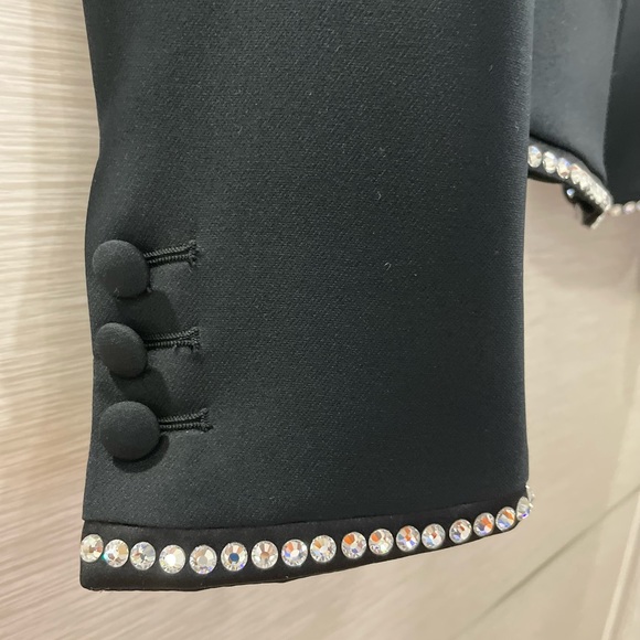 PHILIPP PLEIN EMBELLISHED BLAZER SIZE MEDIUM - Picture 2 of 12